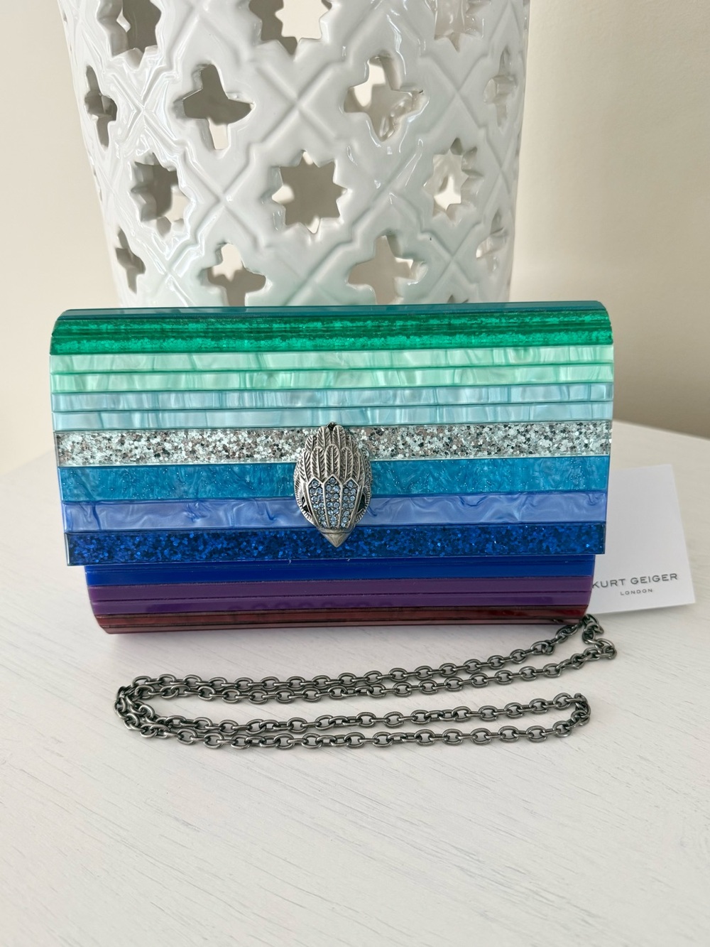 Kurt Geiger Party Clutch Bag - Picture 3 of 10
